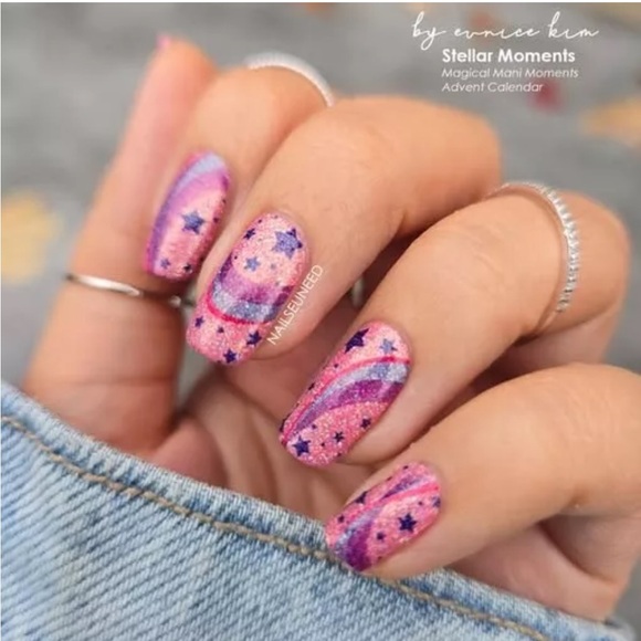 Color Street Other - *Exclusive* Color Street: Stellar Moments | Pink Stars Bubblegum Barbie Party